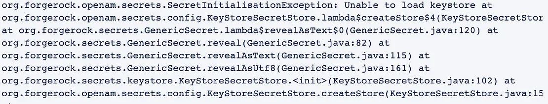 Java error: Unable to load keystore
