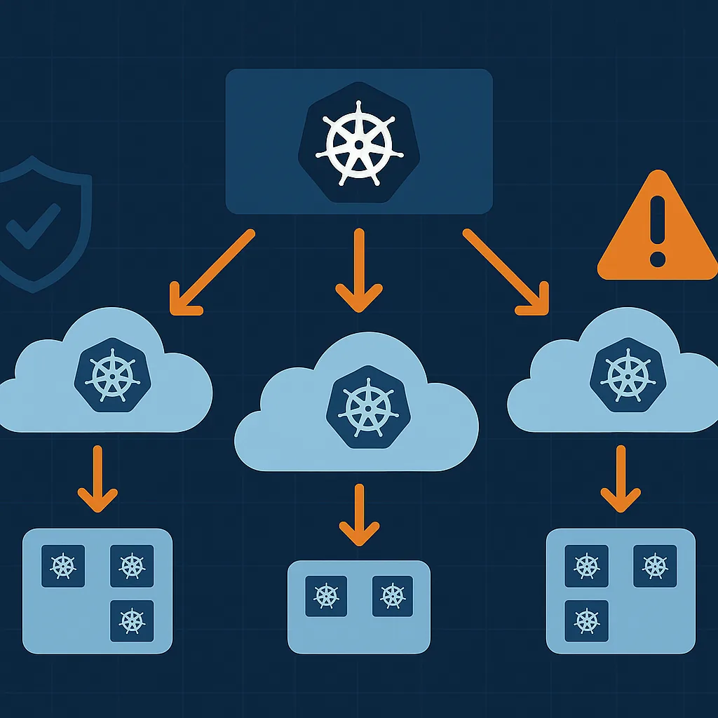 Multi-cloud deployment diagram